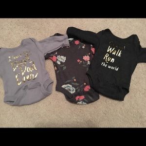 Old navy 0-3 month onesies